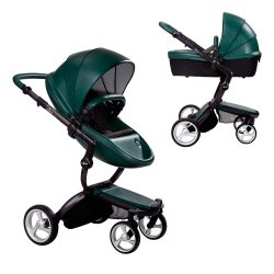 British Green - Black - Детская коляска Mima Xari 3G Flair 2в1